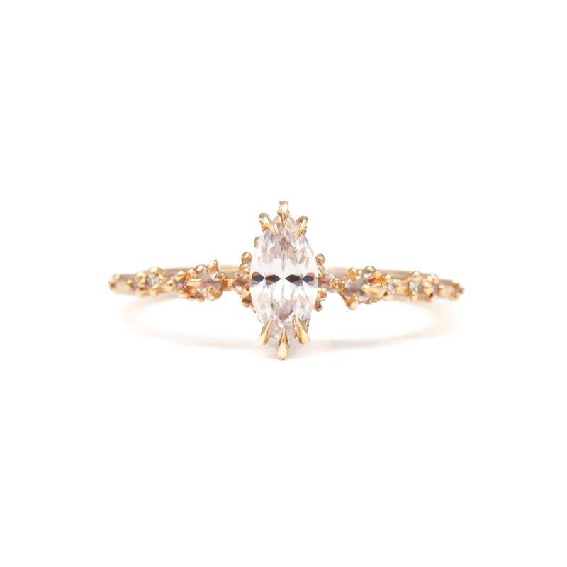 0.50 ct Marquise Diamond Nereid Ring