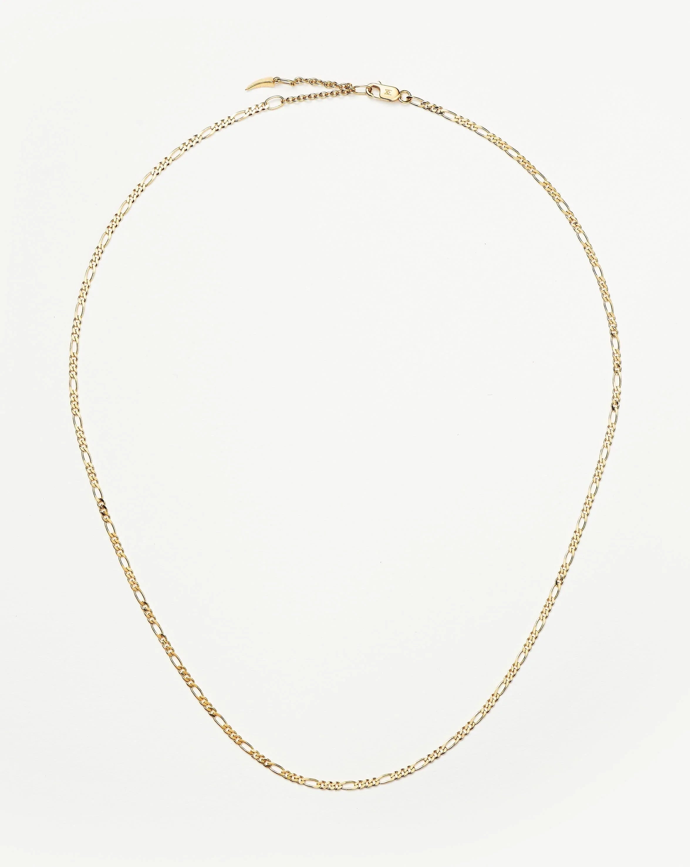 Fine Figaro Chain Necklace