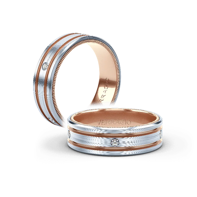 Verragio Diamond Men's Wedding Band